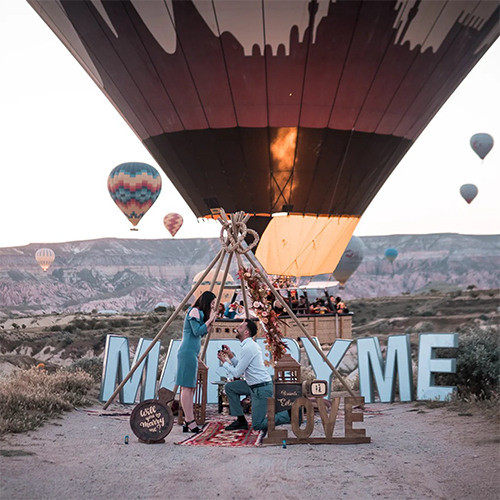 Marriage Proposals in Cappadocia